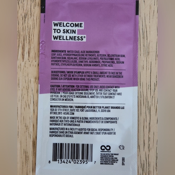 🪷5/$25! ACURE Retinoid Night Complex Sample/Trial/Travel .16 oz. - Picture 2 of 6